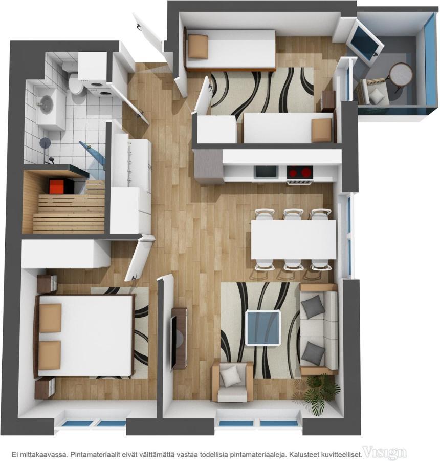 Levillenet Skistar Superior 2 Bedroom Apartments Bagian luar foto